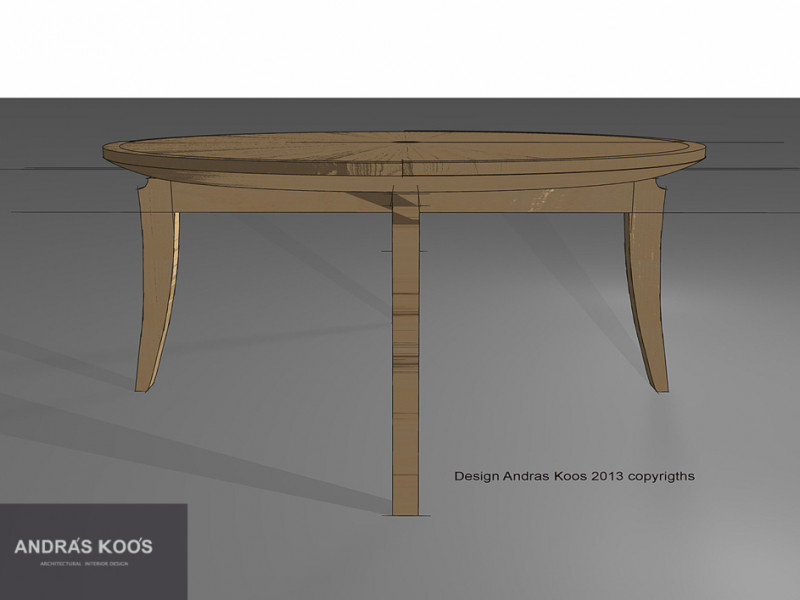 Dinningtable - Designed by András Koós