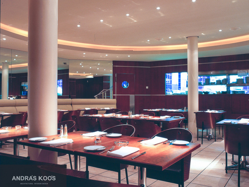 Restaurant & Bar Alsterpalais Hamburg - Innenarchitektur -Interior Design by András Koós